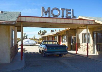 iconic motel front